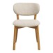 Esszimmerstuhl >Dunkirk< (2er-Set) in Natur / Beige - 52x82x59 (BxHxT)