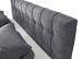 Boxspringbett >Oregon< Liegefläche 180x200 cm. H3/H4, anthrazit - 200x121x210 (BxHxT)