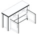 Sideboard >Lupo< in Sanremo Dekor, Holzwerkstoff - 127x89x42cm (BxHxT)