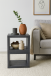 Regalwürfel >Mix< (2er-Set) in graphit Dekor - 26x26x22 (BxHxT)