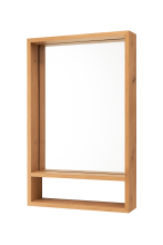 Badezimmer-Set >Coco< (2-teilig) in Asteiche Dekor / weiss - 79x200x38 (BxHxT)