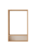 Badezimmer-Set >Coco< (2-teilig) in Asteiche Dekor / weiss - 79x200x38 (BxHxT)