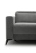 Polsterecke >Trouble< elektrische Relaxfunktion, silbergrau - 251x81x165cm (BxHxT)