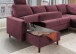 Wohnlandschaft >Pris< U-Form, Funktionen, fuchsia - 153x305x75x200 (LxBxHxT)