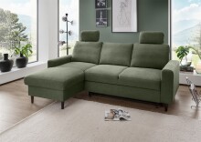 Ecksofa >Pris< Schlaffunktion, Stauraum,...
