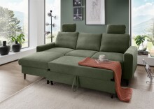 Ecksofa >Pris< Schlaffunktion, Stauraum,...