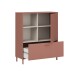 Kommode >MILLES< in Terrakotta - 103,9x124,8x41,5cm (BxHxT)