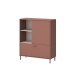 Kommode >MILLES< in Terrakotta - 103,9x124,8x41,5cm (BxHxT)
