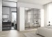Drehtürenschrank >Acero< in alpinweiß / Spiegel - 271x210x54 (BxHxT)