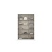 Drehtürenschrank >Acero< in Spiegel / alpinweiß - 136x210x41 (BxHxT)