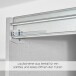 Schwebetürenschrank >Mosbach< in grau metallic / Eiche Artisan - 271x210x62 (BxHxT)
