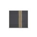 Schwebetürenschrank >Mosbach< in Glas basalt / Eiche Artisan - 226x210x62 (BxHxT)