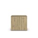Kommode >Mosbach< in Eiche Artisan, Holzwerkstoff - 80x81x420cm (BxHxT)