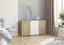 Sideboard >Mosbach< in Eiche Artisan /...