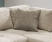 Polsterecke >Allin< Bettfunktion, beige / grau-braun, Cord - 250x66x190cm (BxHxT)
