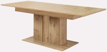 Esstisch >Ina< in Grün, Holzwerkstoff - 180x77x90cm (BxHxT)