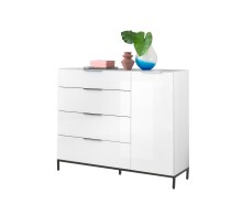 Sideboard >Santorin< inkl. Gestell, in Weiß -...
