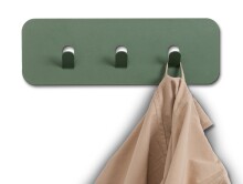Garderobenleiste >Tilly< in grün, Metall  -...