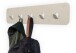Garderobenleiste >Tilly< in cremweiß, Metall - 50x10x3cm (BxHxT)