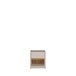 Nachtkommode >SQUERE< in Mauvelle Eiche Dekor / Sand - 40,6x43x41,7cm (BxHxT)
