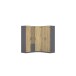 Eckkleiderschrank >Butte< in Eiche Artisan Dekor / grau - 176x197x176 (BxHxT)