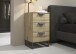 Nachtkommode >Aditio Box< in Eiche Artisan Dekor - 40x72x44 (BxHxT)