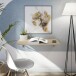 Klapptisch >Wandklapptisch< in Canadian Eiche Dekor - 78x21x50 (BxHxT)