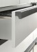 Falttürenschrank >OXFORD< in WEISS mit Spiegel - 300x216x58cm (BxHxT)