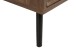 Nachtkonsole >Falun< in Dekor Nussbaum 3D-Fronten in Wellenoptik - 40x55x39cm (BxHxT)