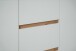 Kommode >Lindenau< in Dekor Artisan Eiche/weiß hochglanz - 79x88x40 (BxHxT)