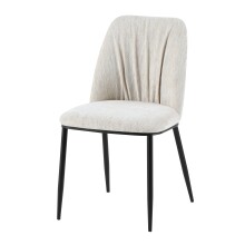 Esszimmerstuhl >Norela< (2er-Set) in creme/schwarz...