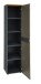Aktenschrank >Memphis< in Artisan Eiche Dekor / Graphit - 45x197x38 (BxHxT)