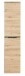 Aktenschrank >Memphis< in Artisan Eiche Dekor / Graphit - 45x197x38 (BxHxT)