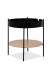 Beistelltisch >Trelleborg< in Dekor Artisan Eiche / schwarz - 47,5x48 (HxD)