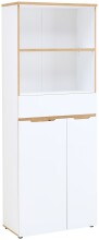 Aktenschrank >Memphis< in Weiß / Artisan...