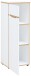 Aktenschrank >Memphis< in Weiß / Artisan Eiche Dekor - 45x122x38 (BxHxT)