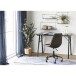 Bürostuhl >Monaco< in Braun, PU, Metall - 48x93x56cm (BxHxT)