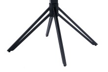 Armlehnstuhl >Emma< (1stk) drehbar, in grau / schwarz - 59x82x62 (BxHxT)