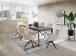 Armlehnstuhl >Sofia< (1stk) drehbar, in beige / schwarz - 60x93x67 (BxHxT)