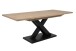 Kulissen-Esstisch >Avant< ausziehbar, Dekor Artisan Oak / schwarz - 160/200x76x90cm (BxHxT)