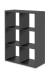 Regal >Max< in anthrazit - 73x107x33cm (BxHxT)