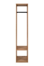 Kompaktgarderobe >Max< in Dekor Artisan Oak - 37x175x33cm (BxHxT)