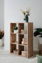 Regal >Max< in Dekor Artisan Oak - 73x107x33cm (BxHxT)