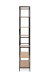 Regal >Trelleborg< in Dekor Artisan Oak / schwarz - 75x180,5x30 (BxHxT)