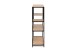 Regal >Trelleborg< in Dekor Artisan Oak / schwarz - 75x100,5x30 (BxHxT)