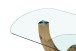 Couchtisch >Boston< in Artisan Eiche Dekor, Glas - 110x40x60 (BxHxT)