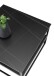 Couchtisch >Tilda 3< in schwarz, Keramik, Metall - 75x45x75cm (BxHxT)