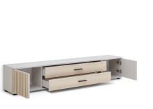 Lowboard >Avira< in Riva Eiche Dekor, kaschmir - 180x32x31cm (BxHxT)