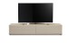 Lowboard >Lumero< in Artisan Eiche Dekor, schwarz - 180x32x31cm (BxHxT)