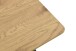 Esstisch >Fiete< in Eiche Dekor, schwarz, MDF, Metall - 80x75x80cm (BxHxT)